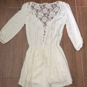 Hollister Lace Romper